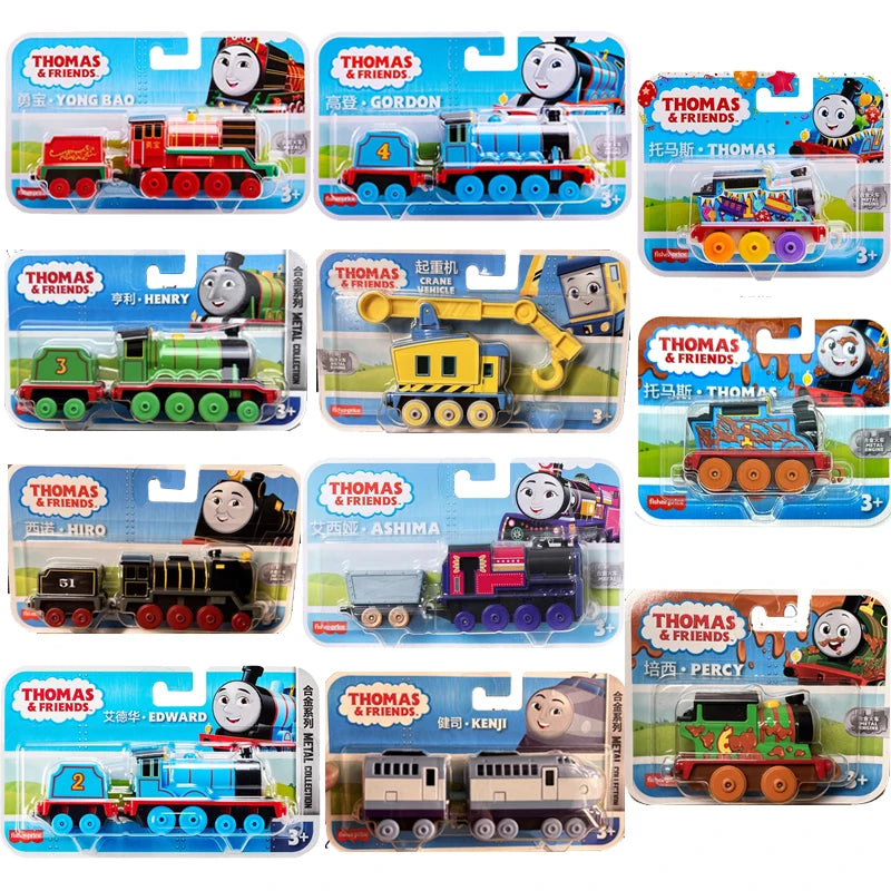 Genuine Thomas & Friends Train Metal Diecast Locomotive Edward Henry Ashima Bruno Kenji Trackmaster Boys Toys Collection Models Main image