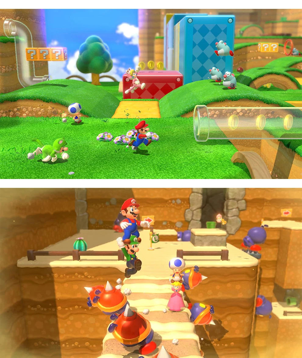 Super Mario 3D World Bowser Fury Nintendo Switch Game Deals Official Physical Game Card Action Genre for Switch OLED Lite