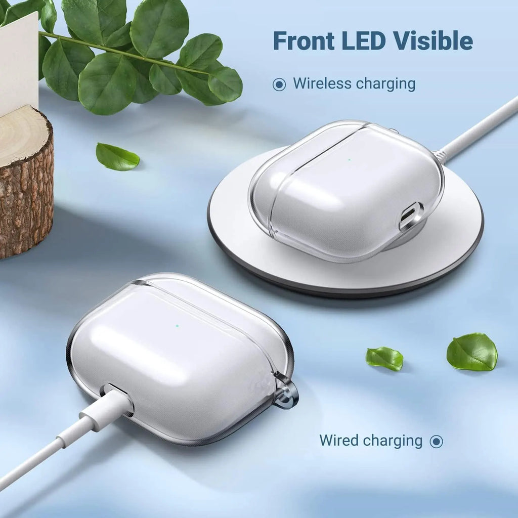 Clear Soft TPU Bluetooth Earphone Case with Lanyard Strap for AirPods Pro 2 2022 2nd Generation Air Pods 3 2 1 Cover Accessories