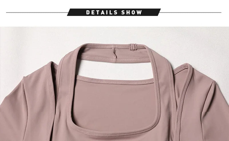 Cloud Rise Women Yoga Shirts Sports Workout T-Shirt Sexy Girl Long Sleeve Blouse Gym Fitness Crop Top Autumn Winter Sportswear