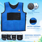Sensory Weighted Vest for Kids for Autism Hyperactivity Mood Processing Disorders Children Breathable Comfort Compression Vest