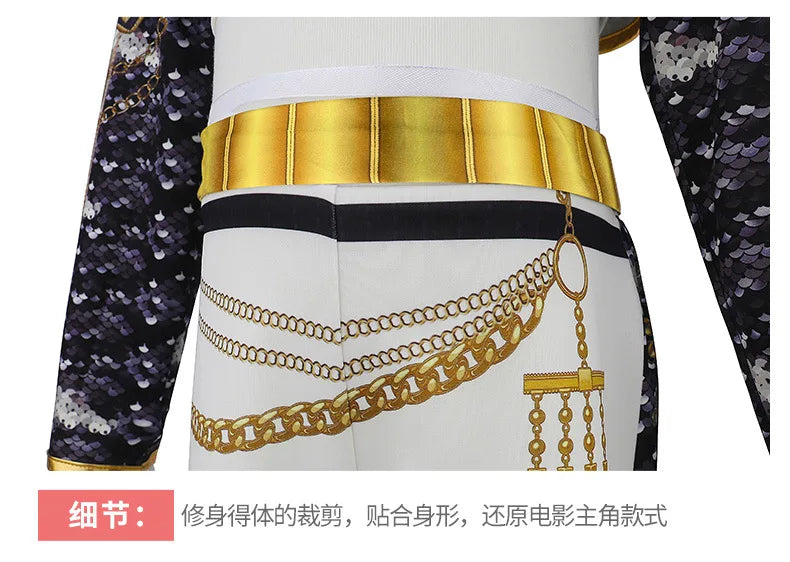 4 5 6 7 8 9 10 11 12 Years K-POP Girls Clothing Sets Cosplay 3Pcs Girls Suits Korean Version Birthday Party Costume Kids Clothes