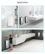 AIKE New Vertical Hand Dryer Slim, HEPA Filtered Jet Hand Dryer for Bathroom,110-220V,Model AK2065
