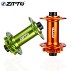 ZTTO MTB 32 Holes Disc Brake Hub Front Hub 6 Bolt Boost Hub 15x110 Thru Axle 15x100 32H Maza 9x100 QR Sealed Bearings