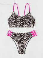 Sexy Leopard Micro Bikini 2026 Women Swimsuit Female Swimwear High Waist Bikinis Sets Brazilian Bandeau Beach Wear Bathing Suit