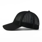 VOBOOM Breathable Full Mesh Baseball Cap for Men Women Lightweight Trucker Sports Hats  Quick Dry Outdoor Running Cap