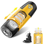 Telescopic Rotation Male Masturbator Cup Vagina 7 Thrusting Masturbation Cup Sex Toys for Men Automatic Piston Mastubator
