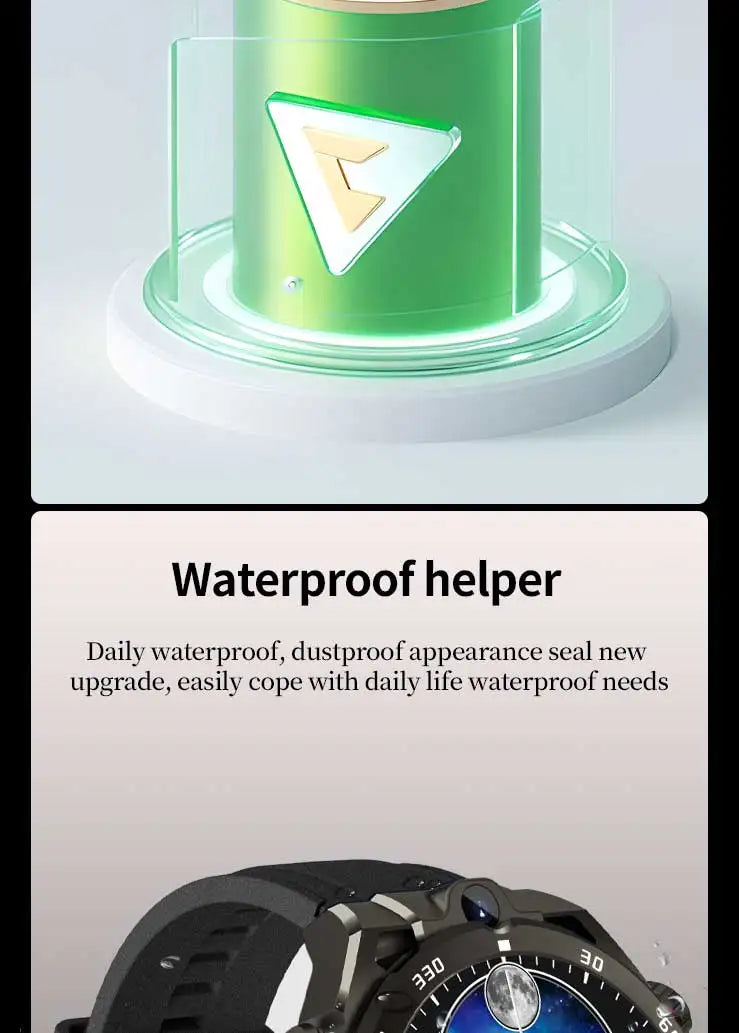 2026 New Smartwatch, Wireless Call, AI Voice, 40+ Sports Modes, Outdoor Fitness, Long Battery, Music & Message Alert, Unisex Gif