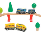 Kids Electric Train Set Locomotive Magnetic Train Car Diecast Slot Toy Fit for Wooden Train Railway Track Toys for Children Gift