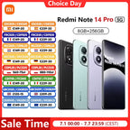 Xiaomi Redmi Note 14 Pro 5G Smartphone NFC Dimensity 7300-Ultra 6.67" 120Hz 1.5K Display 200MP Camera 45W Charge Battery 5100mah