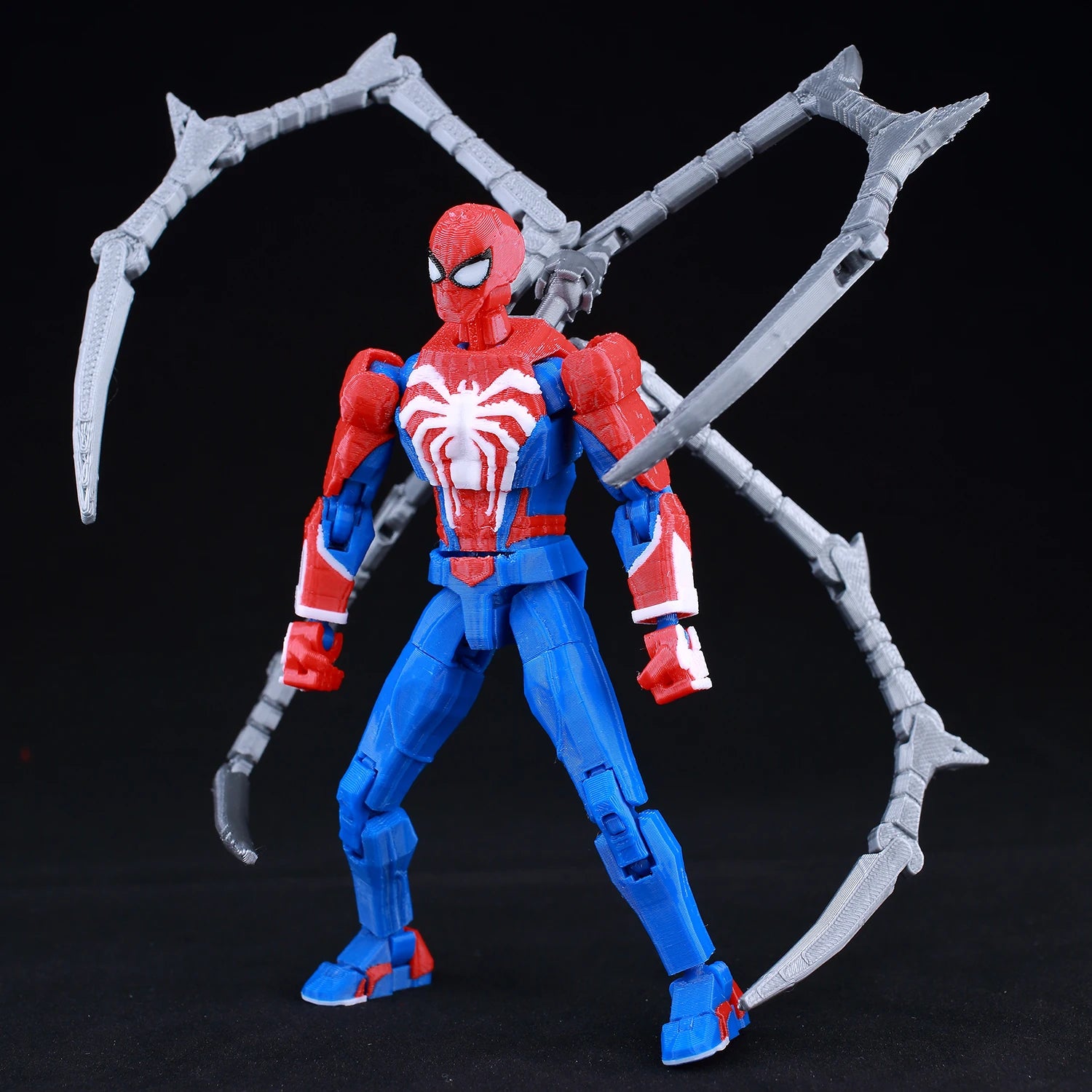 9L3D Printed Deadpool Wolverine Batman Spider-Man Venom Action Figures Dummy13 Lucky13 T13  Anime Model Toys Collectors Gifts