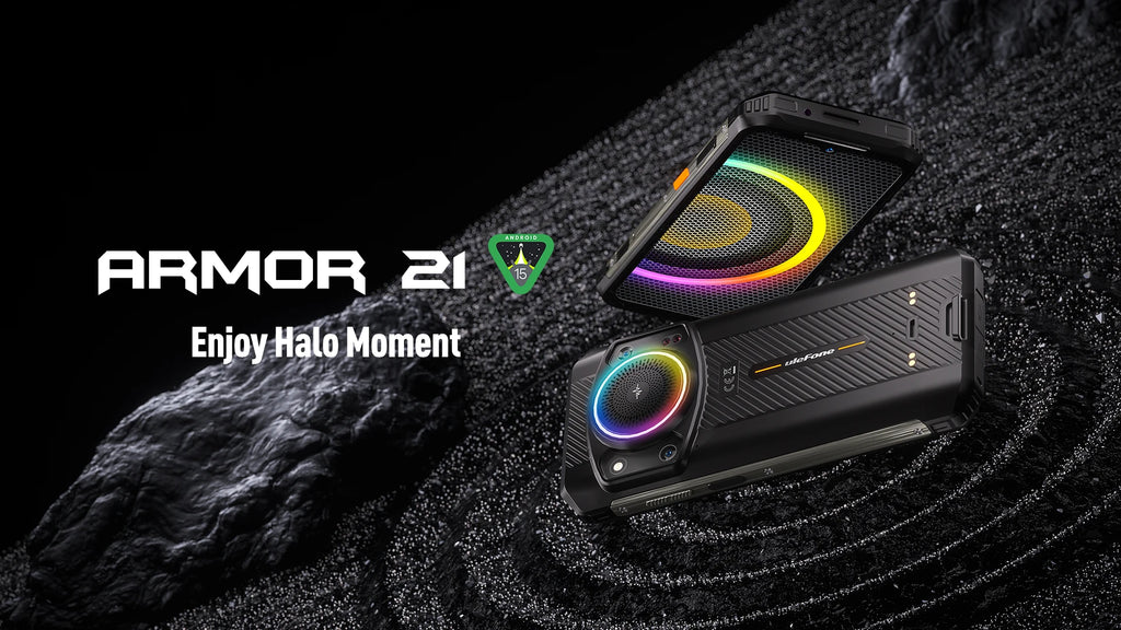 Ulefone Armor 21 Smartphone, G99 Android 15, 16GB RAM, 256GB ROM, Rugged Phone, 64MP, 9600mAh, Mobile phone, Global