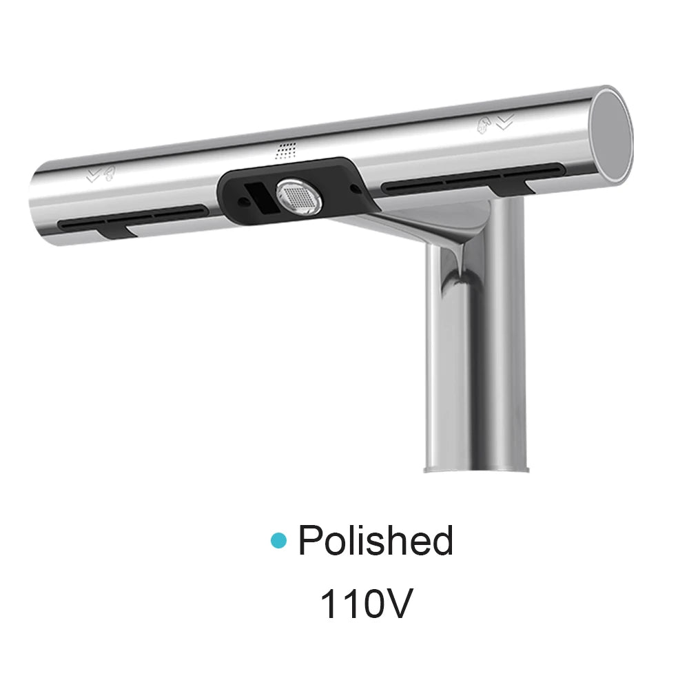 AIKE Airblade Tap Hand Dryer Automatic Bathroom Hand Washing and Drying Machine Washroom Faucets Air Tap Powerful Hand Dryer