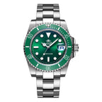 ADDIESDIVE Men's Classic Watch with Ceramic Bezel 200m Water Resistant Casual Quartz Watch BGW9 Blue Luminous Gift Watch MY-H3-2