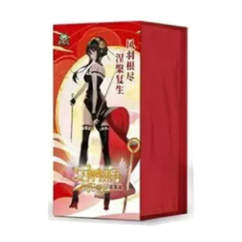 New Goddess Story Card Fufeng Chapter Colorful FlashCard Anime Character Collection Card Games Toys Child Gifts