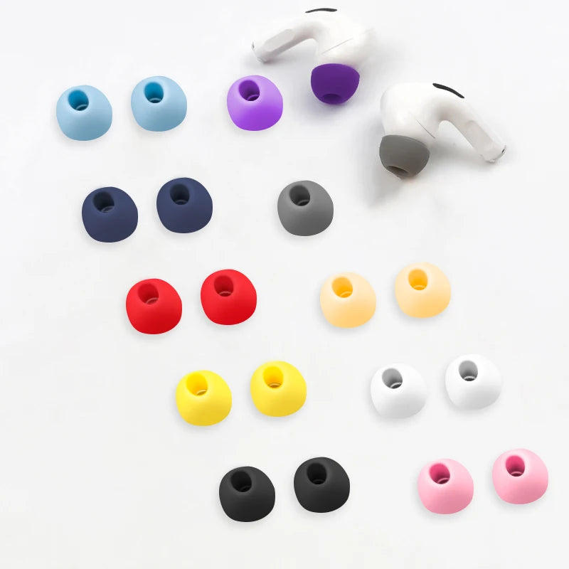 For Apple AirPods Pro 2 Ear Tips Earbuds Cover Silicone Replacement Tips Air pod Earplugs Earpads Pads Headphones Case Accessory
