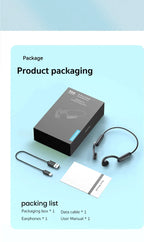Original ERAZER XF22 Earphone Bluetooth 5.4 Sports Wireless Headphones Bone Conduction Headsets with Mic Neckband headphones