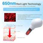 1Pcs Painless 650nm Red Light Otology Laser Therapy Device - Ear Care Instrument for Tinnitus, Otitis Media & Deafness