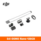 DJI Osmo Nano Bundle Standard 128G / 64GB small Camera Vlog 4K/60fps & 60° Wide FOV All-New 1/1.3 "sense Dual DJI Microphones