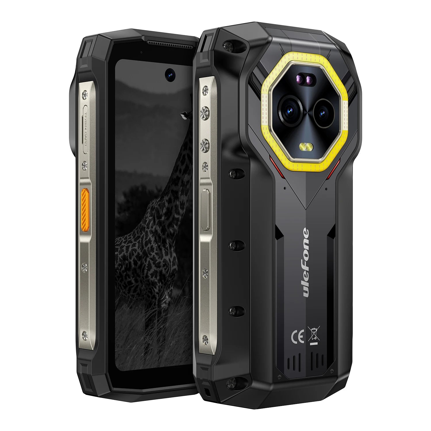 Ulefone Armor Mini 20 Pro 5G 4.7" Rugged Phone 64MP Night Camera  6200mAh Smartphone LED Light 16+256GB Android 14 Mobile phone