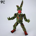 9L3D Printed FNAF Freddy Fazbear's Pizza Springtrap Toys Action Figures Anime Model Lucky13 Dummy13 Titan13 Ornaments Gifts