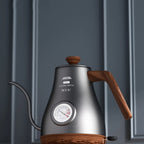800W Electric Kettle Long Spout Coffee Kettle Tea Pot Hand Brewing Coffee Pot Tea Maker with Temperature Controller 1L