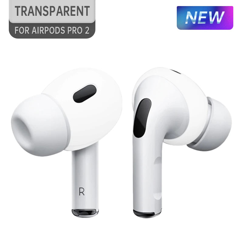 For AirPods Pro 2 Silicone Protective Case Skin Covers Earpads For Apple AirPod 2 Generation Ear Tips Earbuds Covers Accessories