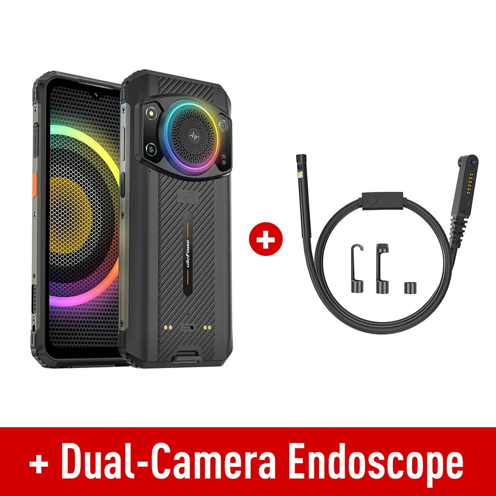 Ulefone Armor 21 Smartphone, G99 Android 15, 16GB RAM, 256GB ROM, Rugged Phone, 64MP, 9600mAh, Mobile phone, Global