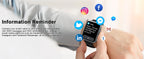 Smart Watch(Answer/Make Calls), 1.96" Smartwatches, Fitness Tracker, Sleep Monitor, Pedometer, 100+ Sport Modes, IP68 Waterproof