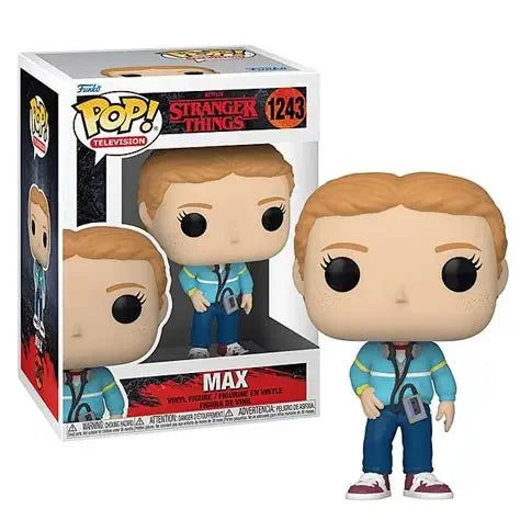 Hot Sale FUNKO POP Stranger TELEVISION Anime Character Series MAX #1243 FIGURE Action Children's Collection Toys