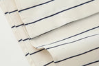 HH Women 2026 New Fashion Versatile Beige Striped Puffy Sleeve Shirt+High Waisted Loose Pleated Casual Long Pants Two Piece  Set