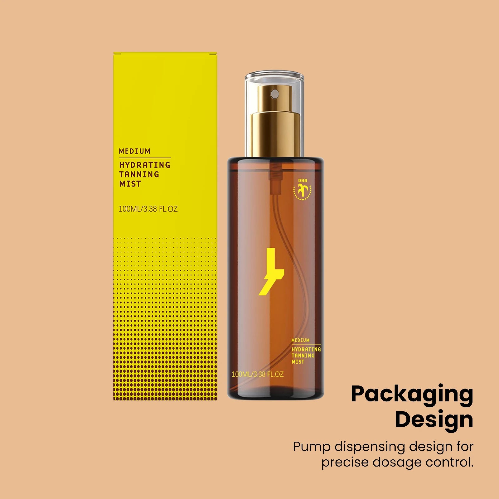 Enhancing Tanning Spray Natural Shiny Bronzer Skin Nourishing Moisturizing Summer Beach Sunbathing Portable Tanning Mist Spray