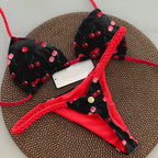 New Bikini Women Swimsuit Beach Vacation Swimwear Leopard Printed Sexy Bikini Set Beachwear Swimsuit Thong Bathing Suit Biquinis