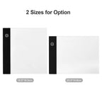 Portable Flip Book Kit with Light Pad Tablet LED Light Box 3 Level Brightness Control 300 Sheets Flipbook Paper w/ Binding Screw