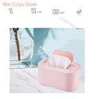 Mini Baby Wet Wipe Warmer Heater Portable Heating Box Home Car Use Towel Dispenser for Napkin & Disinfecting Wipes