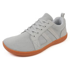 FANCYLEE Classic Women's GAT Barefoot Sneakers Retro Suede Minimalist Walking Shoes Wide Fit Zero Drop Casual Shoes Size 36-41