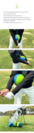 Golf Dual-Color Assist Device Swing Mechanics, Maintain Arm Posture, Improve Chicken Wing Posture Triangular Training