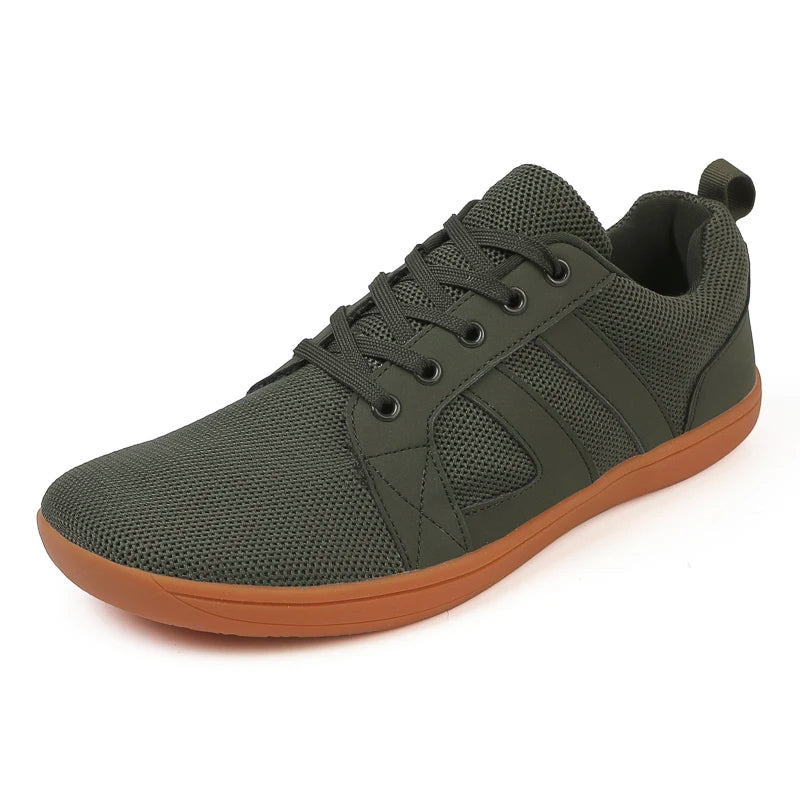 FANCYLEE Classic Women's GAT Barefoot Sneakers Retro Suede Minimalist Walking Shoes Wide Fit Zero Drop Casual Shoes Size 36-41