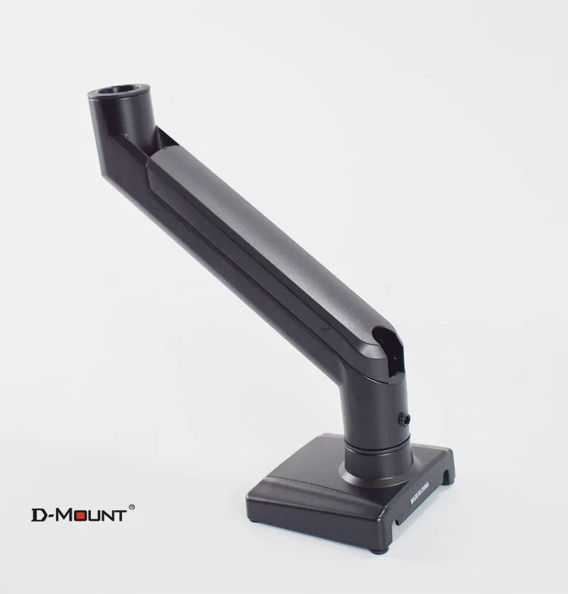 D-MOUNT D80 metal alumin 2-10KG 13"-32" monitor desktop stand mount gas spring arm full motion rotate clamp 0-60mm grommet