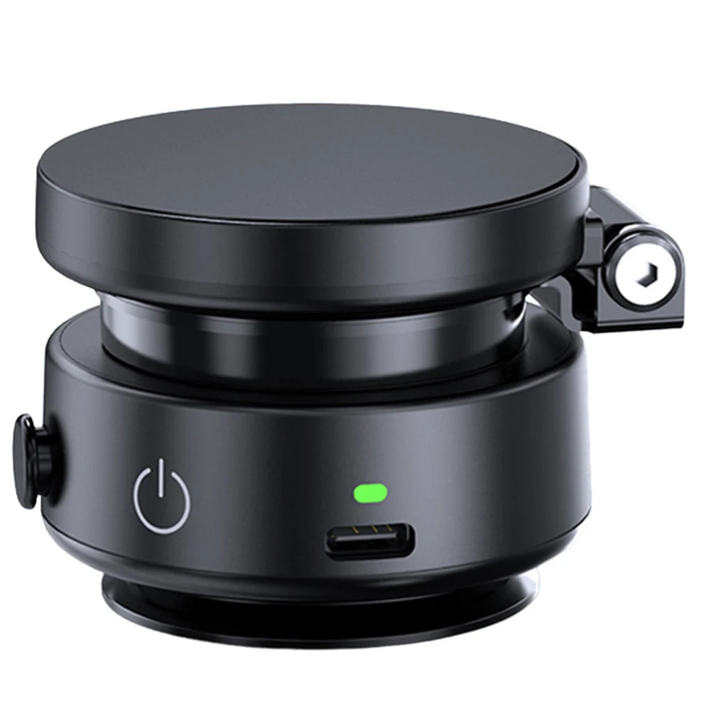 For Magsafe Magnetic Vacuum Car Phone Holder 360° Rotatable Folding Mobile Phone Holder Electric Vacuum Swivel Stand