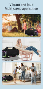 ZEALOT S79 Bluetooth Speaker 100W Portable Subwoofer HiFi Dual Pair Fast Charge 24000mAh Battery