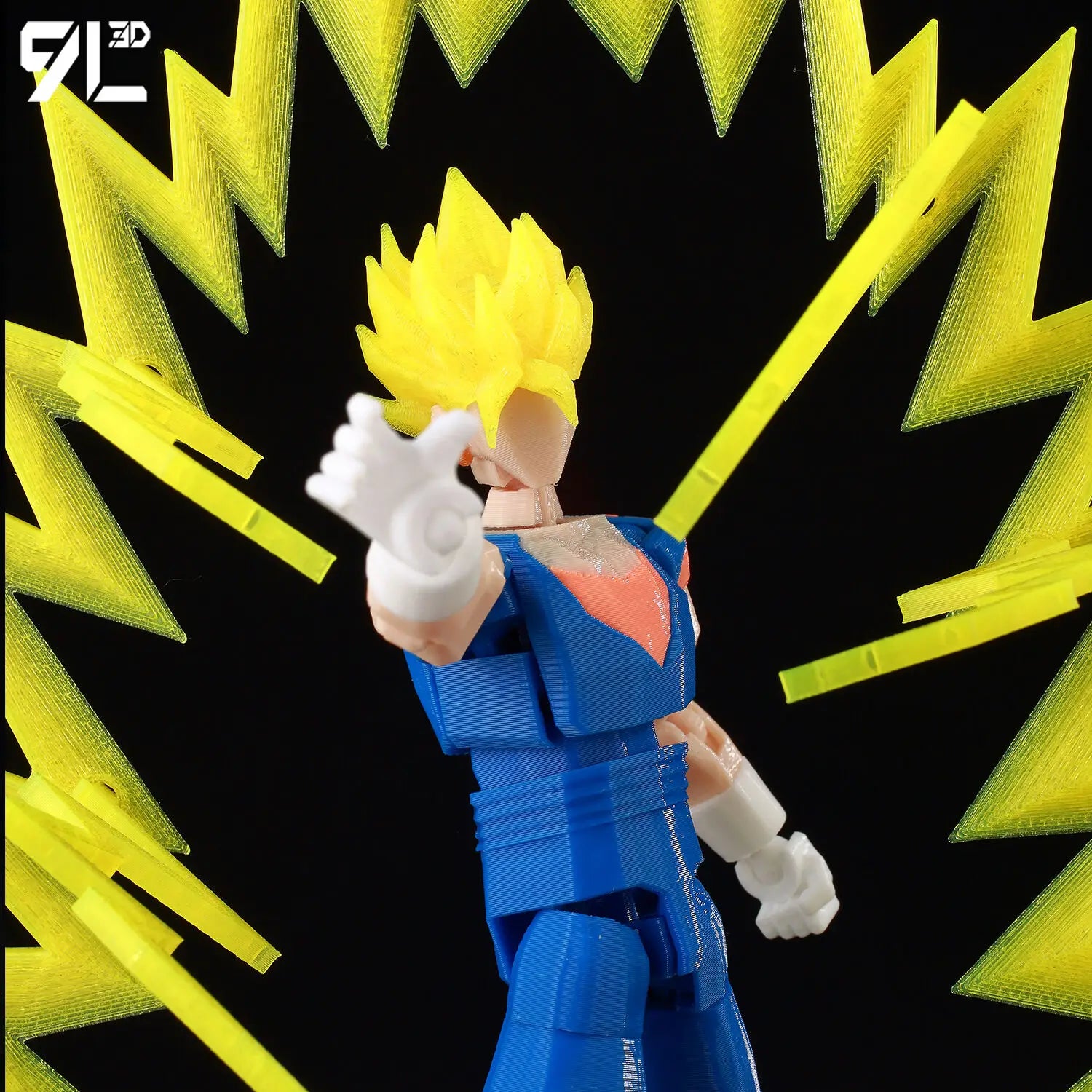 9L3D Printed Dragon Ball Son Goku Vegeta Beerus Frieza Anime Lucky13 Dummy13 Titan13 Action Figures Multi-Jointed Movable Toys