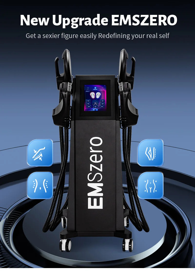 EMSZERO 6500W 200HZ Electromagnetic Lifter Muscle Stimulator Weight Loss Body Sculpting Massage Equipment