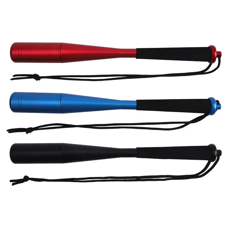 1/2/3pcs Fish Hammer Beat 104g Aluminum Alloy Fish Knocking Stick EVA Handle Fishing Bat Fishing Priest Device Fishing Tackle