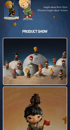 POP MART Hirono x Le Petit Prince Serie Blind Box Toys Mystery Box Mistery Caixa Action Figure Surprise Cute Model Birthday Gift