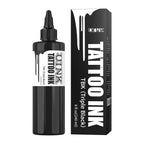 DQFART 240ml Triple Black/Withe Professional Tattoo Ink For Permanent Semi-permanent Skin Body Art Pigment Tattoo Supplies