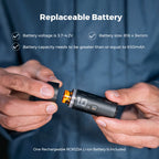 FLEXTAIL ZERO PUMP - 30g Portable Camping Air Pump Electric Inflator for Sleeping Pads, 1 Rechargeable Battery Included