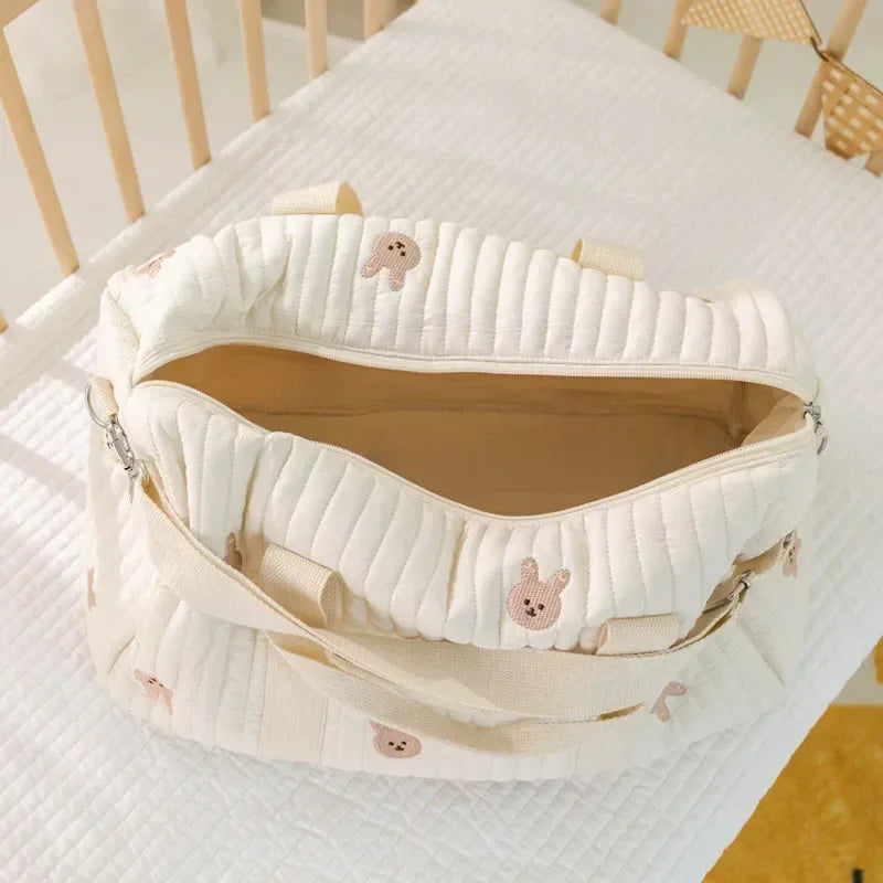 Mommy Bag Bear Maternity Pack Baby Diaper Bag Stroller Nappy Organizer Portable Luggage Tote Bags Travel Changing Messenger Bag