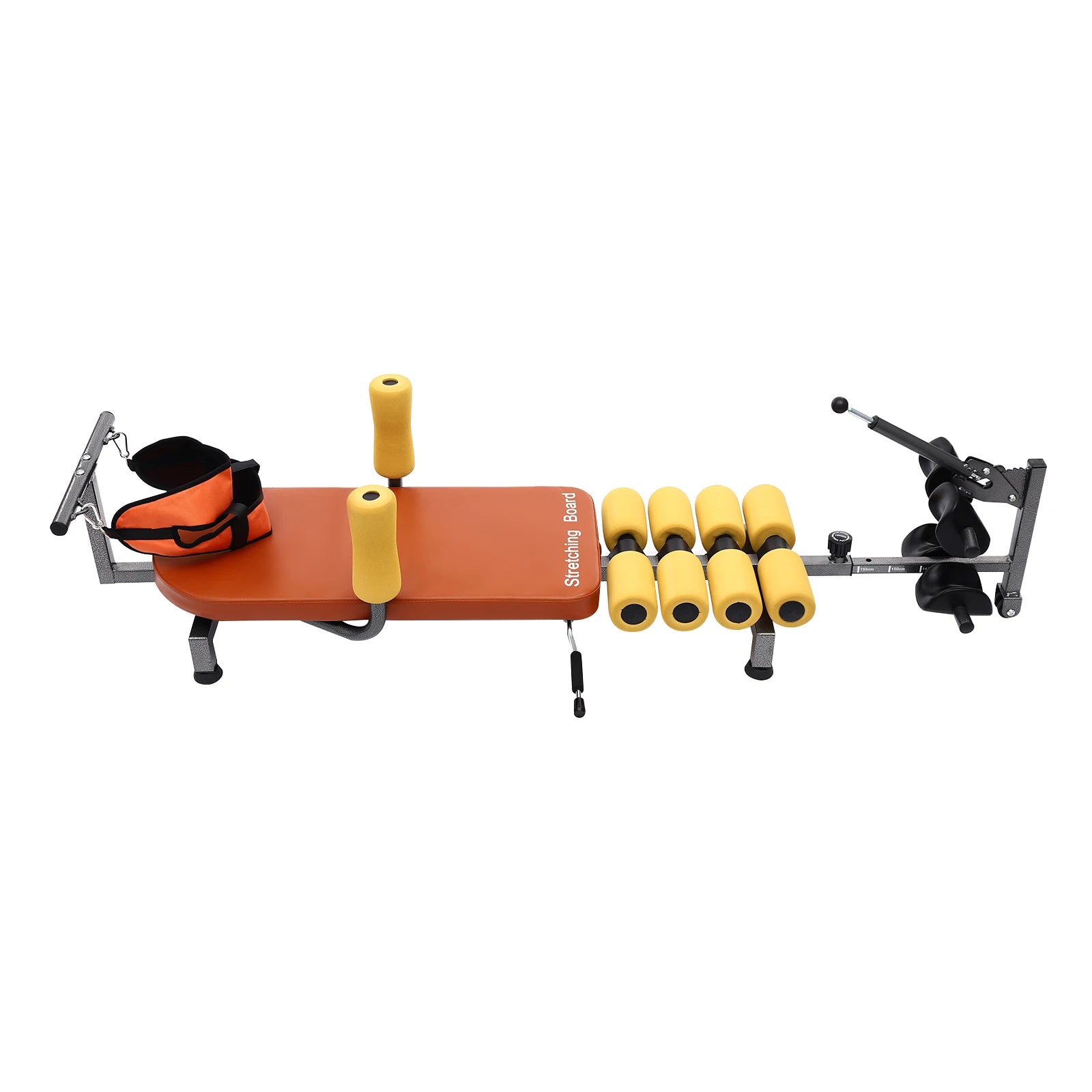 Training Bench Back Adjustable Stretch Bench Neck Stretcher for Tension Relief Portable Spine Stretching Device