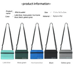 RFID Travel Wallet Passport Holder Credit Card Organizer Zipper Pouch Document Organizer Anti Theft Travel Accessories